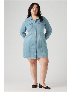 Джинсовое платье FLYNN WESTERN DRESS Plus, деним Levi's®