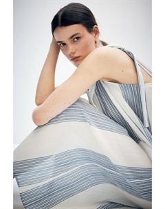 Платье для мамы до и после кормления из крепа, мультиколор H&m