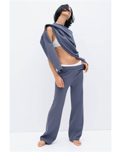 Трикотажные брюки, синий H&m