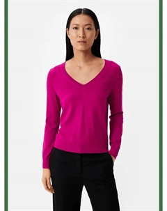 Пуловер Strick langarm, розовый Comma,