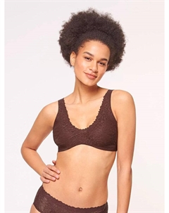 Бюстье, темно-коричневый Sloggi