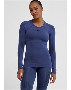 Топ с длинными рукавами SHAPING SEAMLESS, синий Hummel