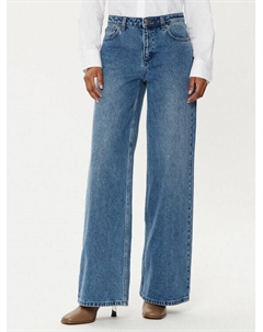 Джинсы с широкими штанинами MF49065FAU, синий Michael michael kors