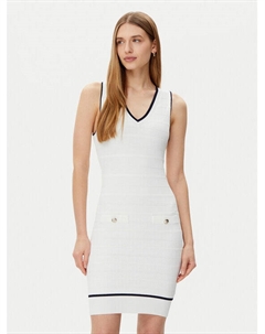 Платье на каждый день обычный крой 5RGK99 5640Z, экрю Guess