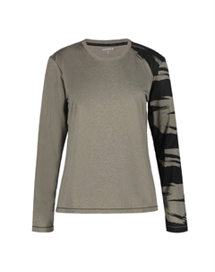 Топ с длинными рукавами BADGER, темно-серый Icepeak