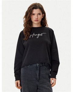 Свободный крой толстовки Darace 50534271, черный Hugo