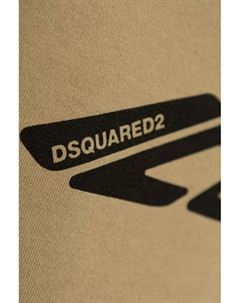 Мини-платье с иконическим мотивом, нейтральный цвет Dsquared2