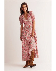 Платье годе для чая, розовый Boden