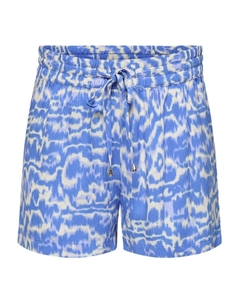 Шорты из ткани обычного кроя Starr 15198156, синий Jdy