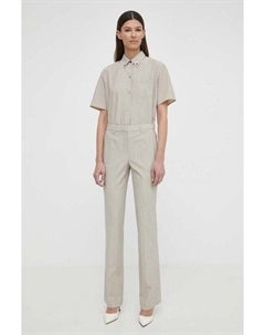 Шерстяные брюки, бежевый Theory