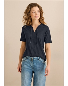 Базовая футболка, сине-зеленый Cecil