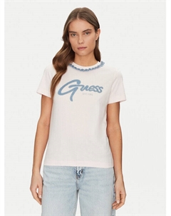 Футболка обычного кроя W5GI03I3Z14, розовый Guess