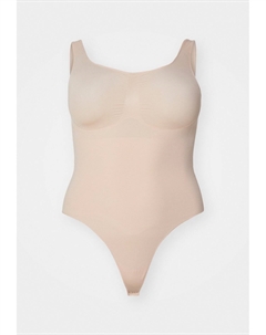 Боди NEARLY NAKED THONG, бежевый Yitty