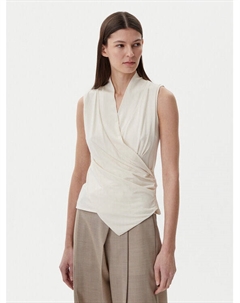 Блузка обычного кроя Euana 50537768, экрю Boss