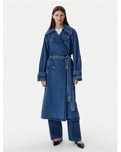 Пальто свободного кроя Garena 50532056, синий Hugo