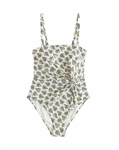 Купальник TWIST BANDEAU TUMMY CONTROL , бежевый Next