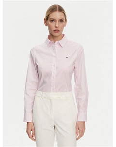 Рубашка обычного кроя WW0WW44084, розовый Tommy hilfiger