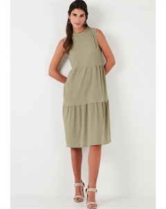 Повседневное платье REGULAR FIT, оливковый Lela