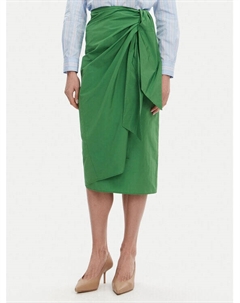 Юбка миди стандартный крой Nareste 2515101042, зеленый Weekend max mara