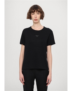 Футболка с принтом MARTA WINGS STRASS, черный Zadig&voltaire