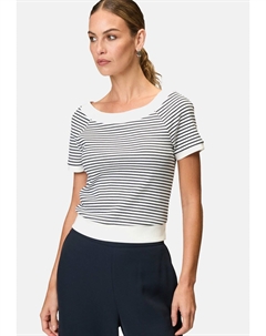 Футболка с принтом STREIFEN MIT RAGLAN ÄRMEL, белый Zero