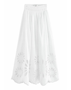 Юбка А-силуэта CUT-OUT, белый Next