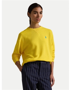 Толстовка обычного кроя 211935582012, желтый Polo ralph lauren