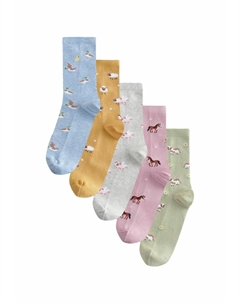 Носки 5 PACK, розовый Next