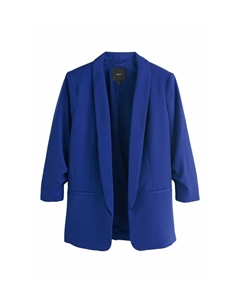 Короткое пальто RUCHED SLEEVE, синий Next