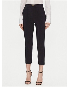 Брюки прямого кроя PA-076-51E2-V280, черный Elisabetta franchi