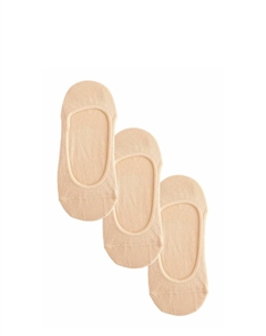 Носки 3 PACK, бежевый Next