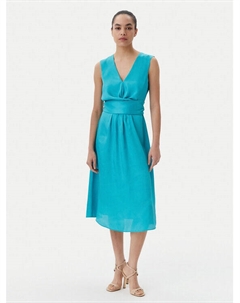 Коктейльное платье стандартный крой WA5176 T5973, зеленый Liu jo