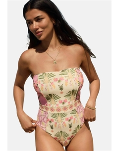 Купальник TUMMY CONTROL BANDEAU, желтый Next