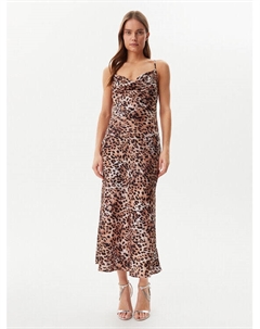 Платье на каждый день обычный крой W5GK85 WH9C2, коричневый Guess