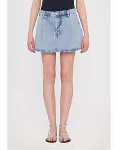 Мини-юбка, светло-голубой Frame