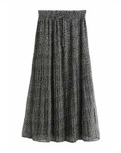 Юбка А-силуэта PRINTED MIDI, черный Next