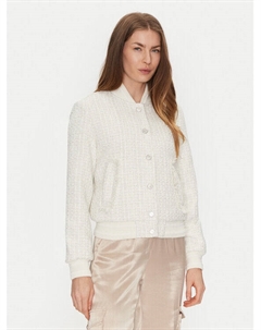 Переходная куртка стандартного кроя W5RL10 WGVH2, экрю Guess