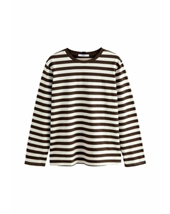 Топ с длинными рукавами SLOUCH FIT , коричневый Next