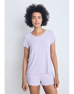 Пижама SHORTY SET, фиолетовый Lascana