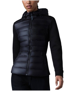 Разноцветная куртка с капюшоном Della, черный Mackage