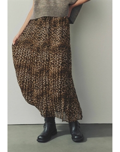 Юбка плиссированная, коричневый Next