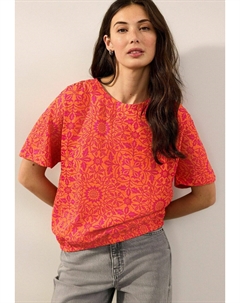 Блуза REGULAR FIT BUBBLE HEM BOXY FIT, розовый Next