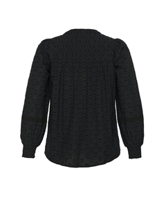 Блуза LOULOU , цвет Mottled Black Kaffe curve