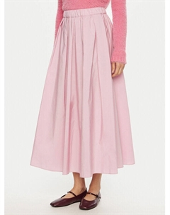 Трапециевидная юбка стандартный крой Curvato 2515101011, розовый Weekend max mara