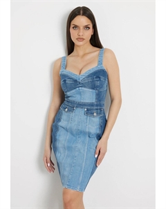 Джинсовое платье, синий Guess
