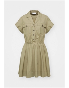 Платье-блузка, хаки Tory burch