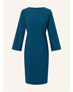 Платье-Футляр с рукавами 3/4, синий Windsor