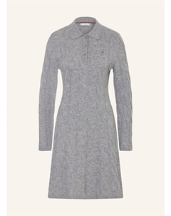 Платье-Поло, серый Tommy hilfiger