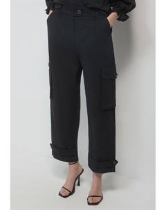 Брюки-карго CON PINCES, черный Calliope