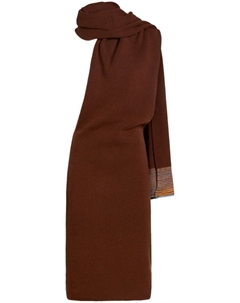 Платье миди в рубчик, коричневый Etro